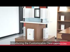 Tấm panel sandwich PU/EPS/MGO/RockWool phòng sạch với khả năng chống cháy/cách âm/nhẹ cho phòng sạch